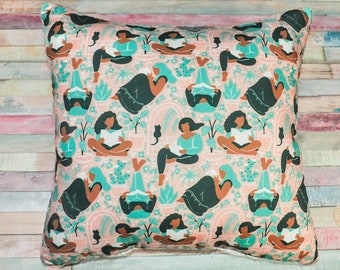 Nerdipillows Handmade Handsewn Book Lover Pocket Pillow