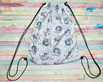 Nerditotes Mouse Mochila con cordón