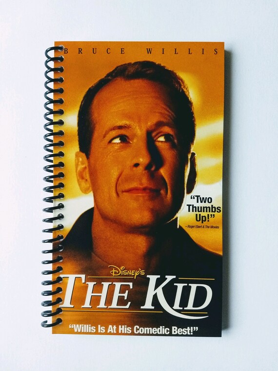 The Kid Spiral Notebook Hand Made From Original Vhs Tape Movie Etsy