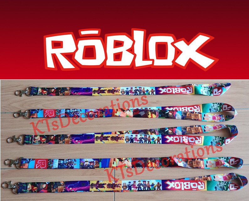 Roblox Lanyards Roblox Party Favors Loot Bag Filler Decorations Supply Supplies Decoration Gifts Roblox Birthday Party Roblox Gift - details about 22 pc roblox balloon set 6 foil 16 latex birthday party decorations supplies
