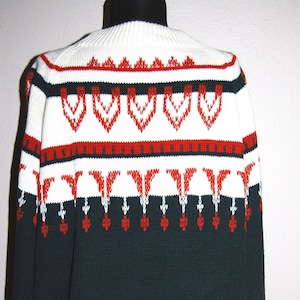 Vintage JC Penney 1960s Ski Sweater - Men's Size XL