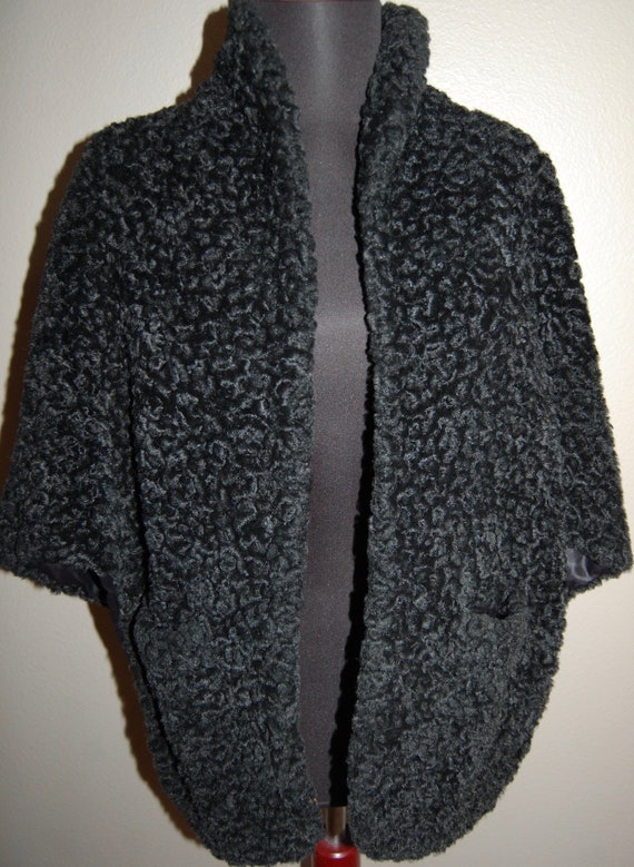Vintage Faux Fur Capelet/Wrap/Stole