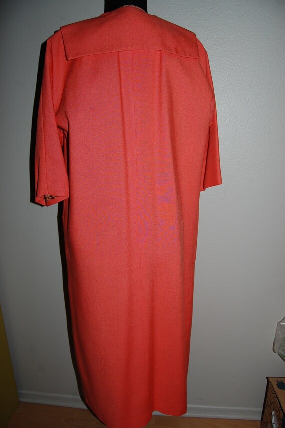 Vintage 1960s Wiggle Dress with Matching Overcoat… - image 3