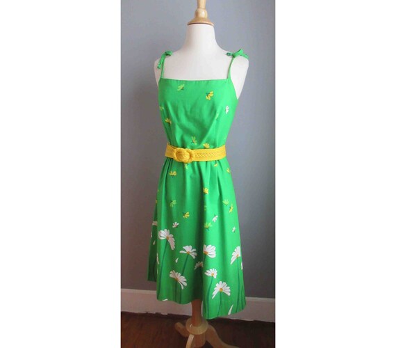 Late 60s-70s Malia of Honolulu Cotton Dress