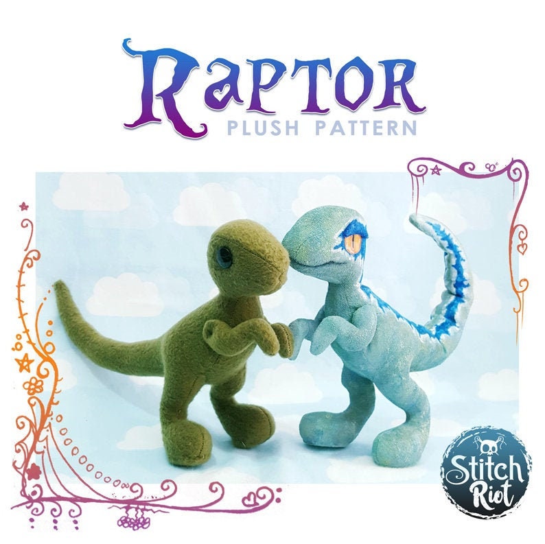velociraptor plush
