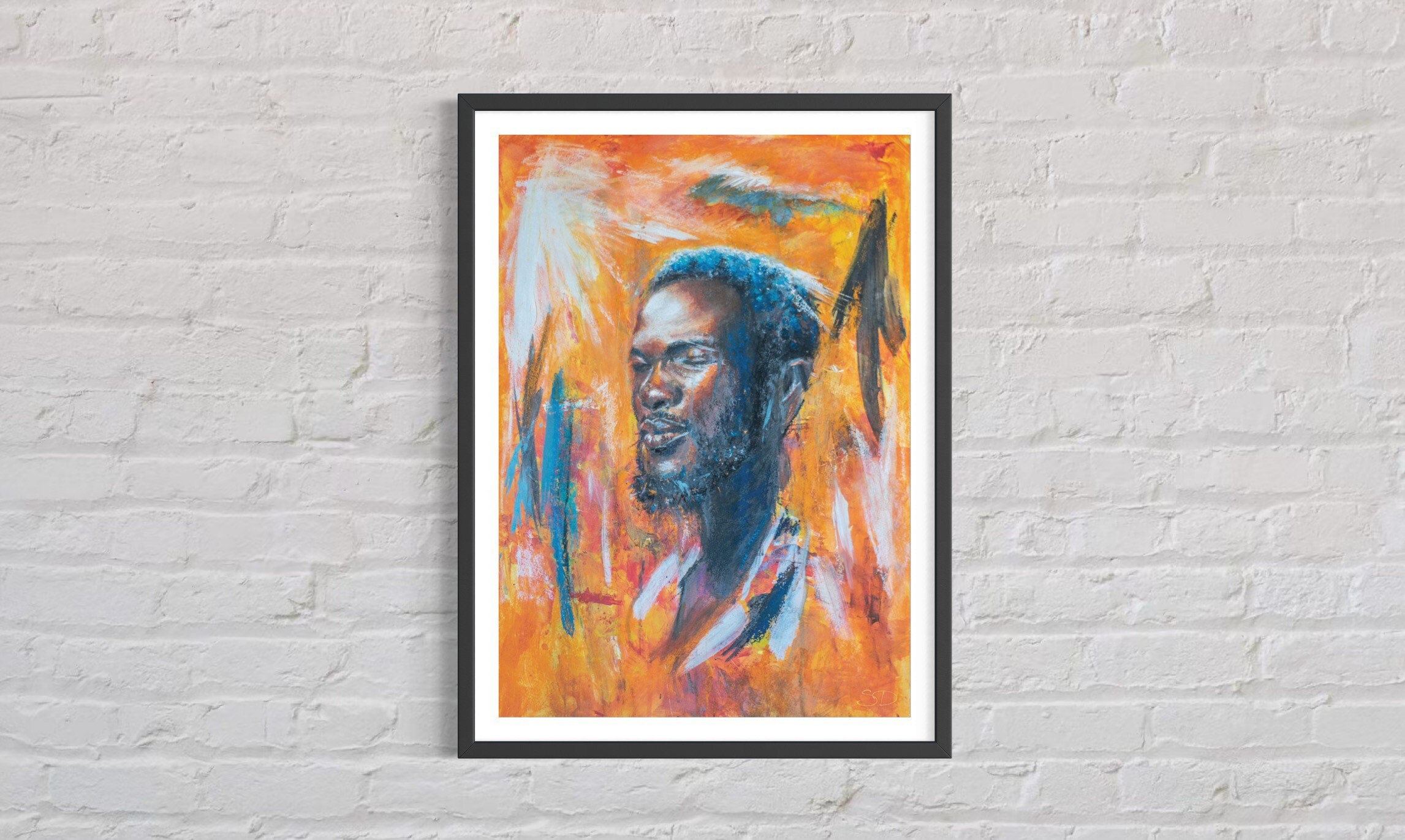 Black Art Print Catching Rays - Etsy