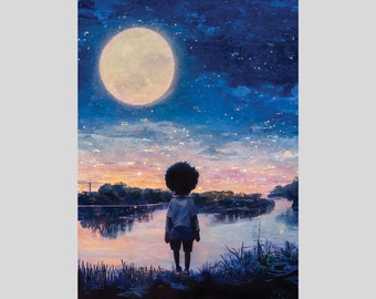 Under the Moonlight - Art print