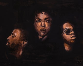 Fugees The Score - Art Print