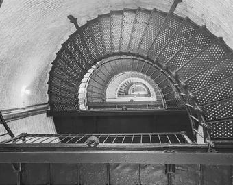 Escalier en colimaçon du phare