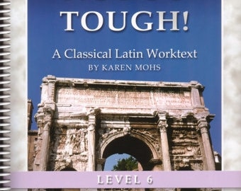 Latin 6 - Workbook, Homeschool Curriculum, classical language, school, elementary classroom, activity pages, teen, adult