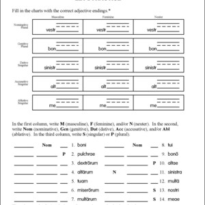 Latin 5 Workbook, Homeschool Curriculum, classical language, school, elementary classroom, activity pages, teens, adults image 2