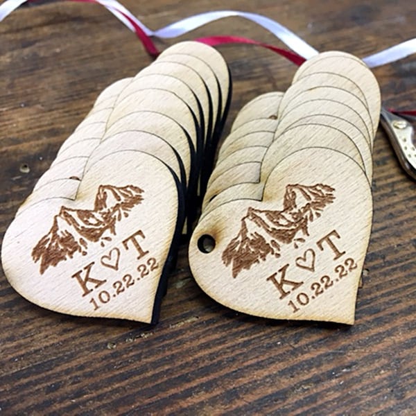 Rustic Favor Tags - Etsy