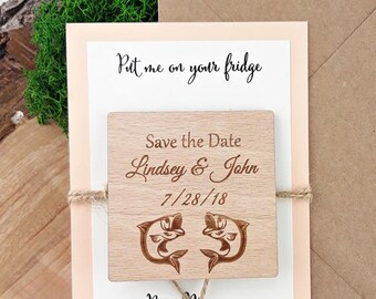 Fishing Save the date Wedding announcement Mountains and Lake Printable Save the Date Card Outdoors Scenic save the date