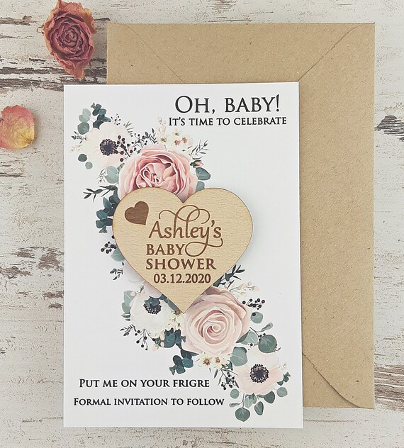 baby shower magnet invitations