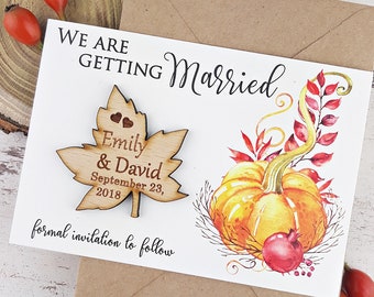 Leaf Save The Magnet with Fall Card