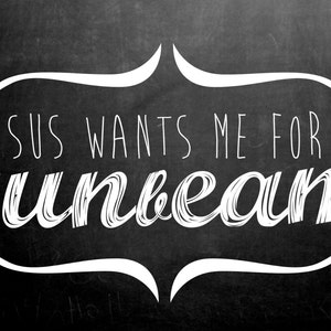 Primary song &#39;Jesus wants me for a sunbeam&#39; printable