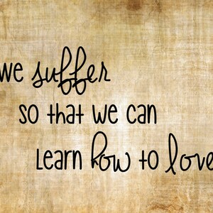 We suffer printable