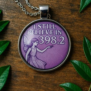 I still believe in 398.2 necklace + gift box - Fairy Tales, Magick, Elves