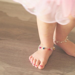 Baby Silver Anklets Etsy Australia