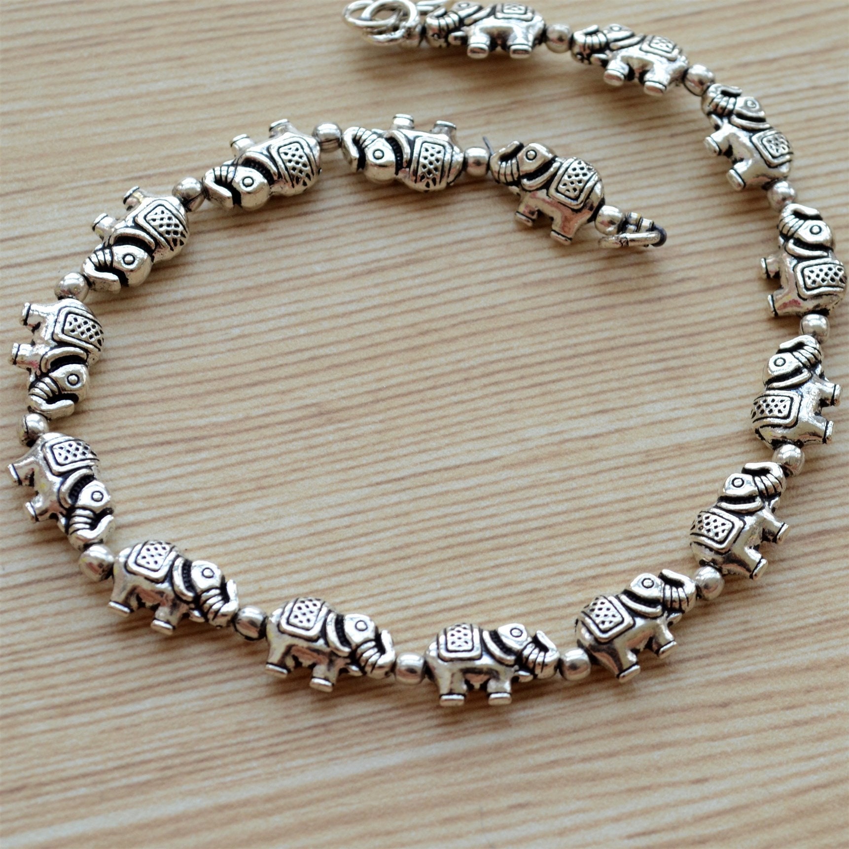 CAVIGLIERA BRACCIALE CATENINA argento acciaio delfino moda donna uomo estate EUR 8,90 - IT