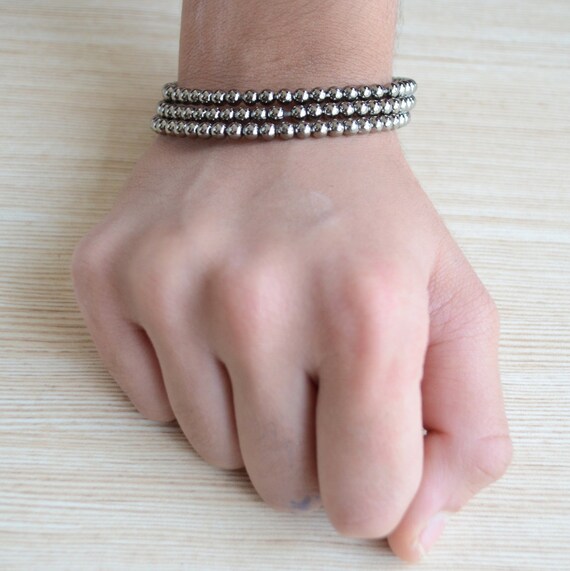 Bracelet Ajustable Plaqué Argent Indien - Laiton Oxydé, Fait Main, Bijou Femme, Neuf Avec étiquette