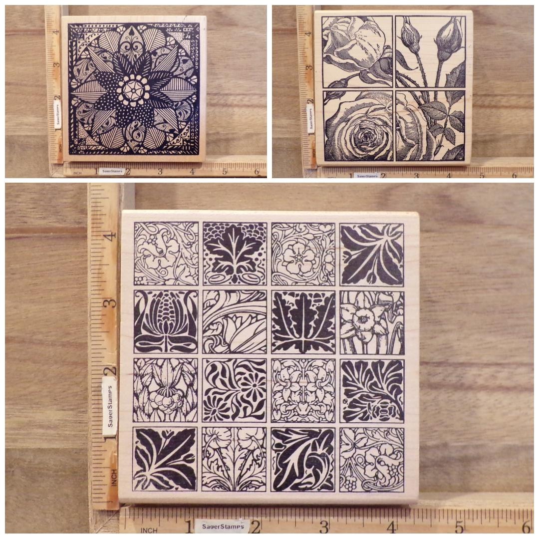 Rubber Stamps - Floral Images by Magenta - Flowers for Card Making ...