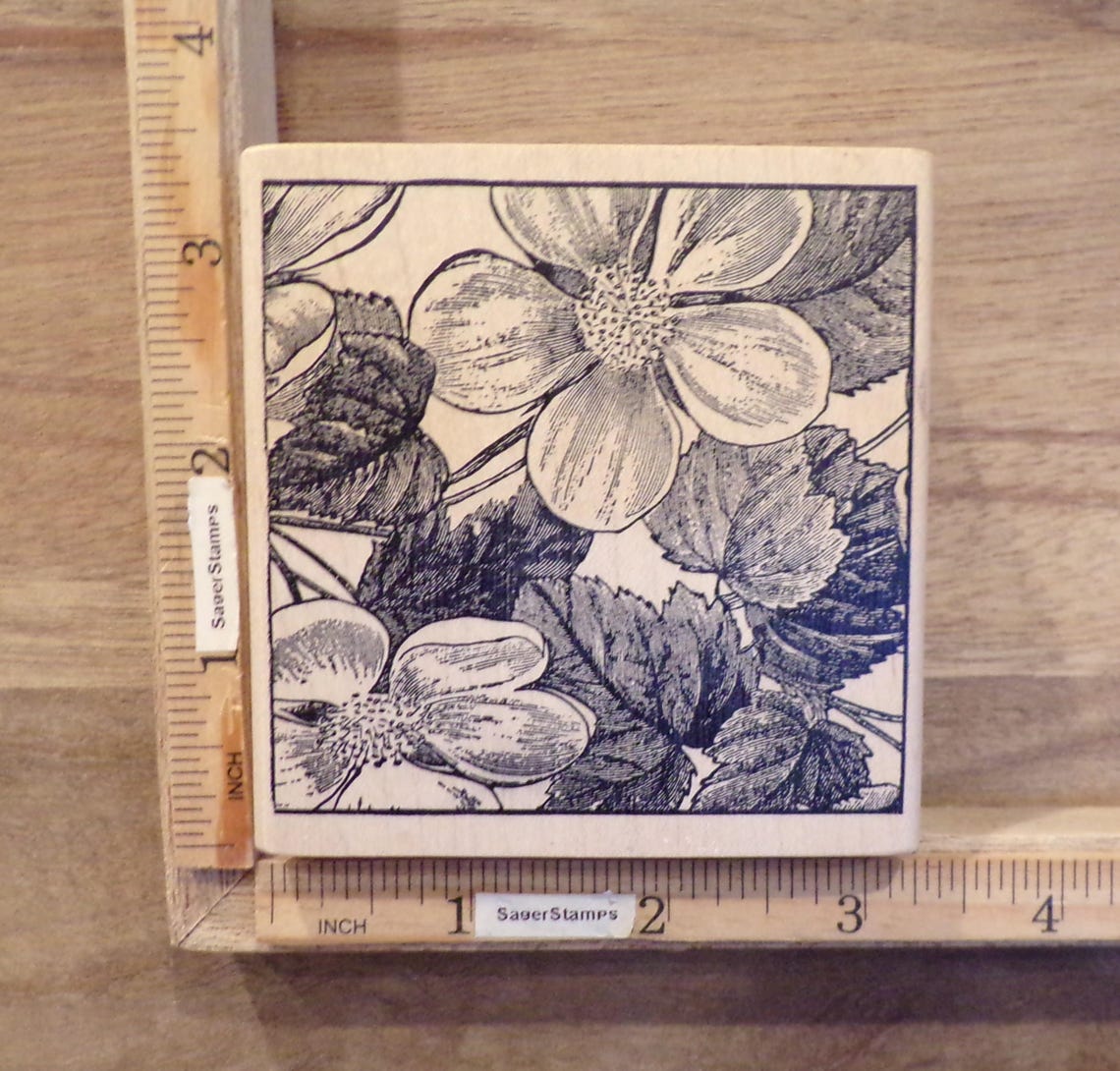 Rubber Stamps - Floral Images by Magenta - Flowers for Card Making ...