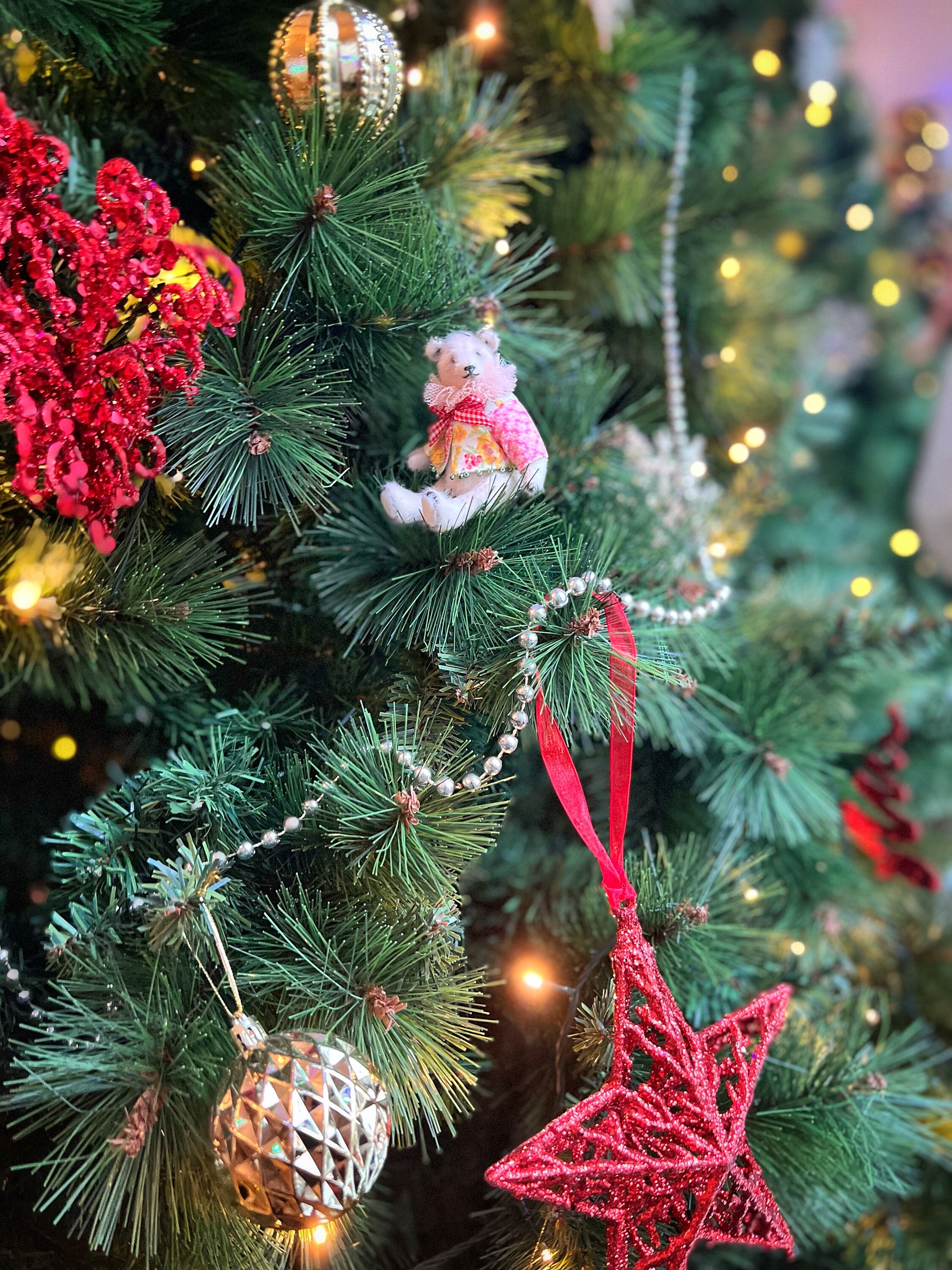 Mini Teddy Bear-collectable Handmade Teddy Bear-artist Miniature-mini