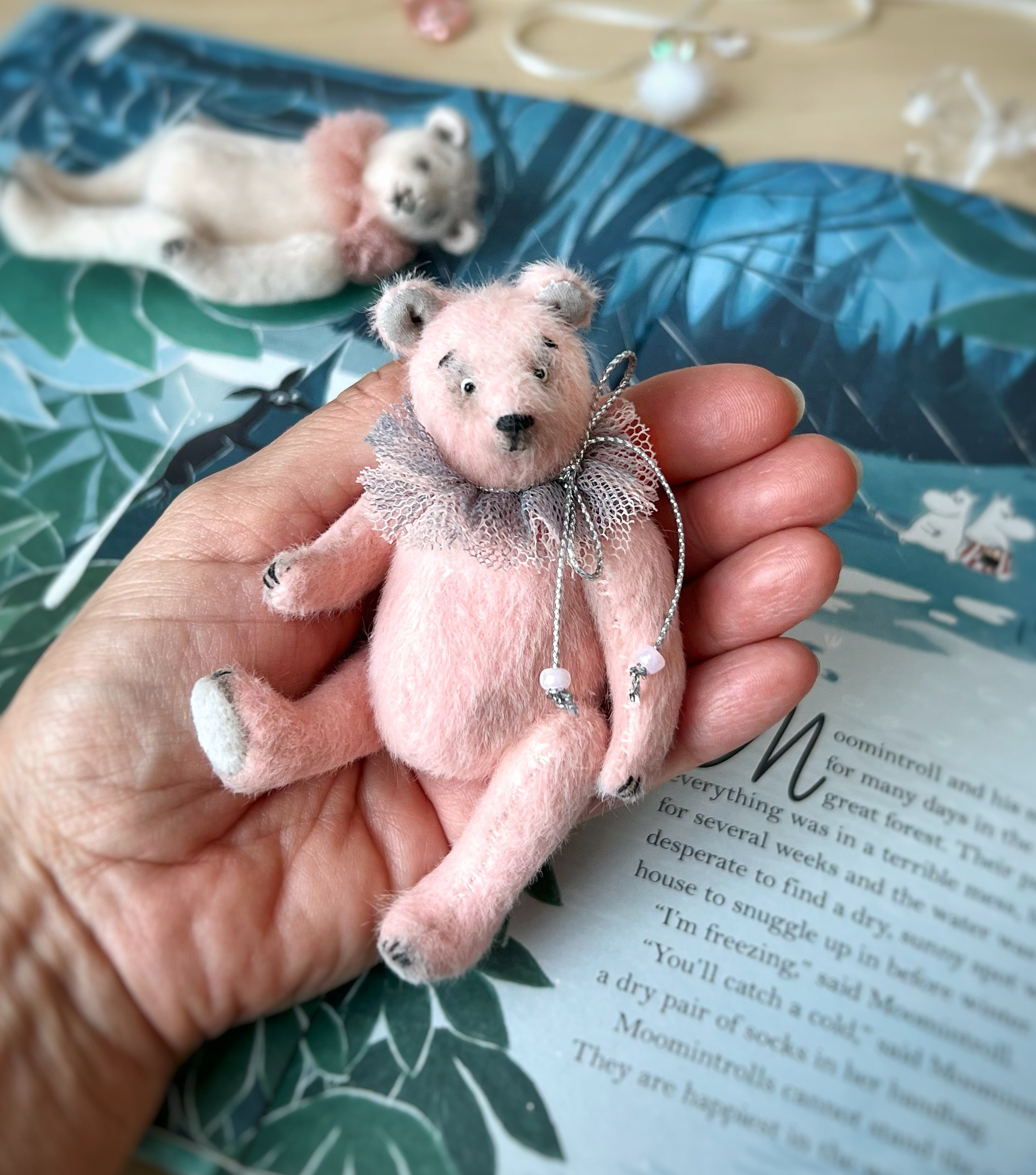 Miniature Teddy Bear-artist Teddy Bear-mini Teddy Bear-small Teddy