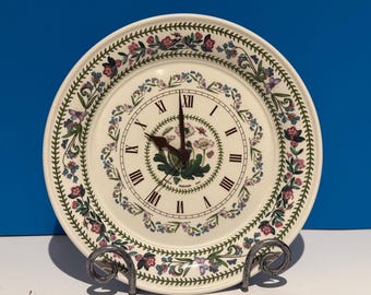 Vintage Portmeirion Botanic Garden clock