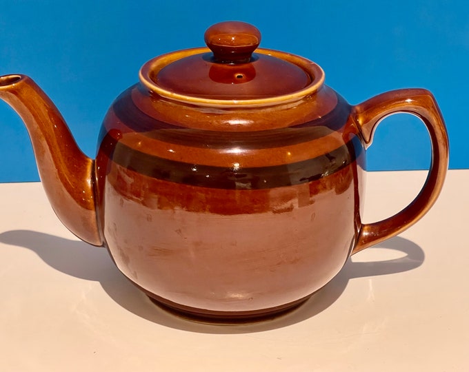 Vintage Sadler Brown Betty Teapot. 4 Cup Volume Etsy
