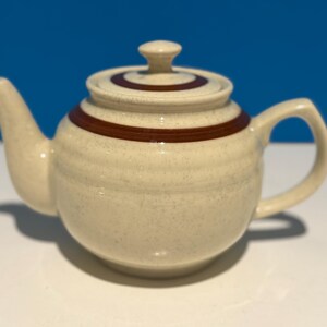 Tetera vintage de gres Northland. Fabricada en Japón.