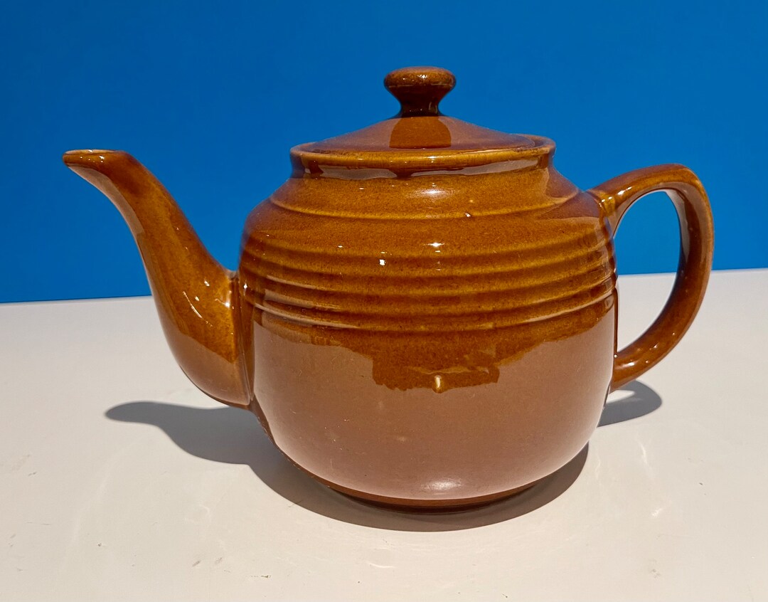 Large Brown Betty Tea Pot. 6 Cup Volume Etsy