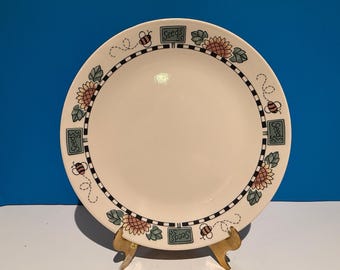 Discontinued Corelle Sunblossoms dinner plates. Set of 5 plates