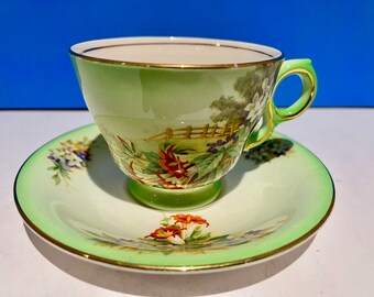 Vintage Royal Winton teacup and saucer.