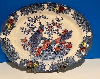 Vintage Oval Serving platter Made in Japan MZ china