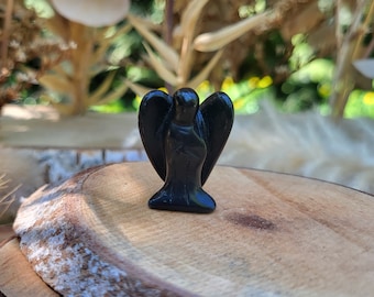 Tourmaline Angel Crystal Gemstone Talisman Black Tourmaline