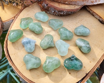 Fluorite Heart Talisman Gemstone
