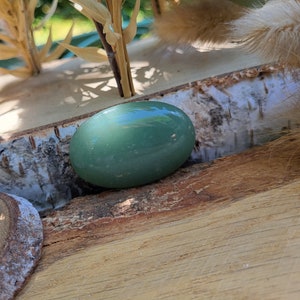 Aventurine Palm Stone Pocket Stone Worry Stone Gemstone Hand Stone