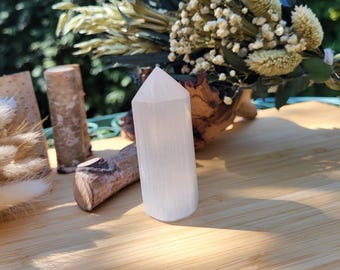 Selenite Obelisk Tower Talisman