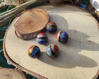 Chakra Sphere Ball Gemstone Amethyst Jasper Sodalite Tiger Eye Aventurine Jade Lapis Lazuli Talisman Yoga Reiki