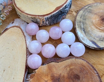 Rose Quartz Ball Tumbled Stone Sphere