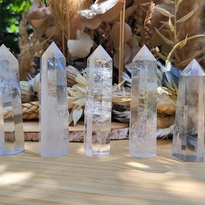Rock crystal obelisk rock crystal tower gemstone crystal