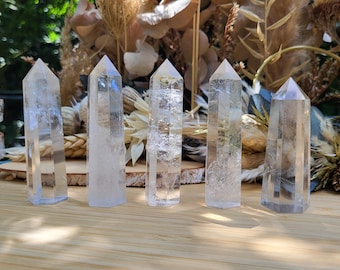 Rock crystal obelisk rock crystal tower gemstone crystal