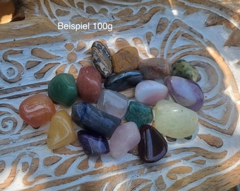 Crystal Confetti Gemstone Mix Tumbled Stones Mix Confetti Surprise Natural Stones Grab Bag
