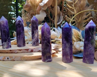 Amethyst Obelisk Amethyst Tower Gemstone Crystal