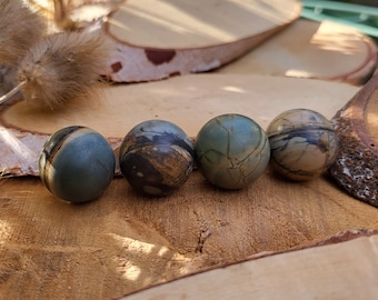 Picasso Jasper Ball Gemstone Tumbled Stone
