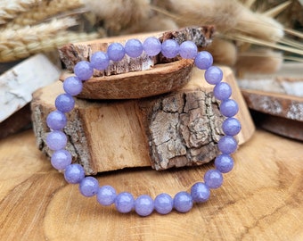Aquamarine Bracelet 6 mm Beads