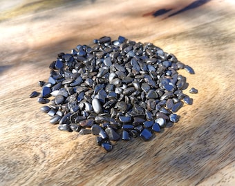 Hematite 150g tumbled stones for unloading gemstones