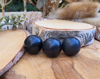 Shungite Ball Tumbled Stone Gemstone Sphere